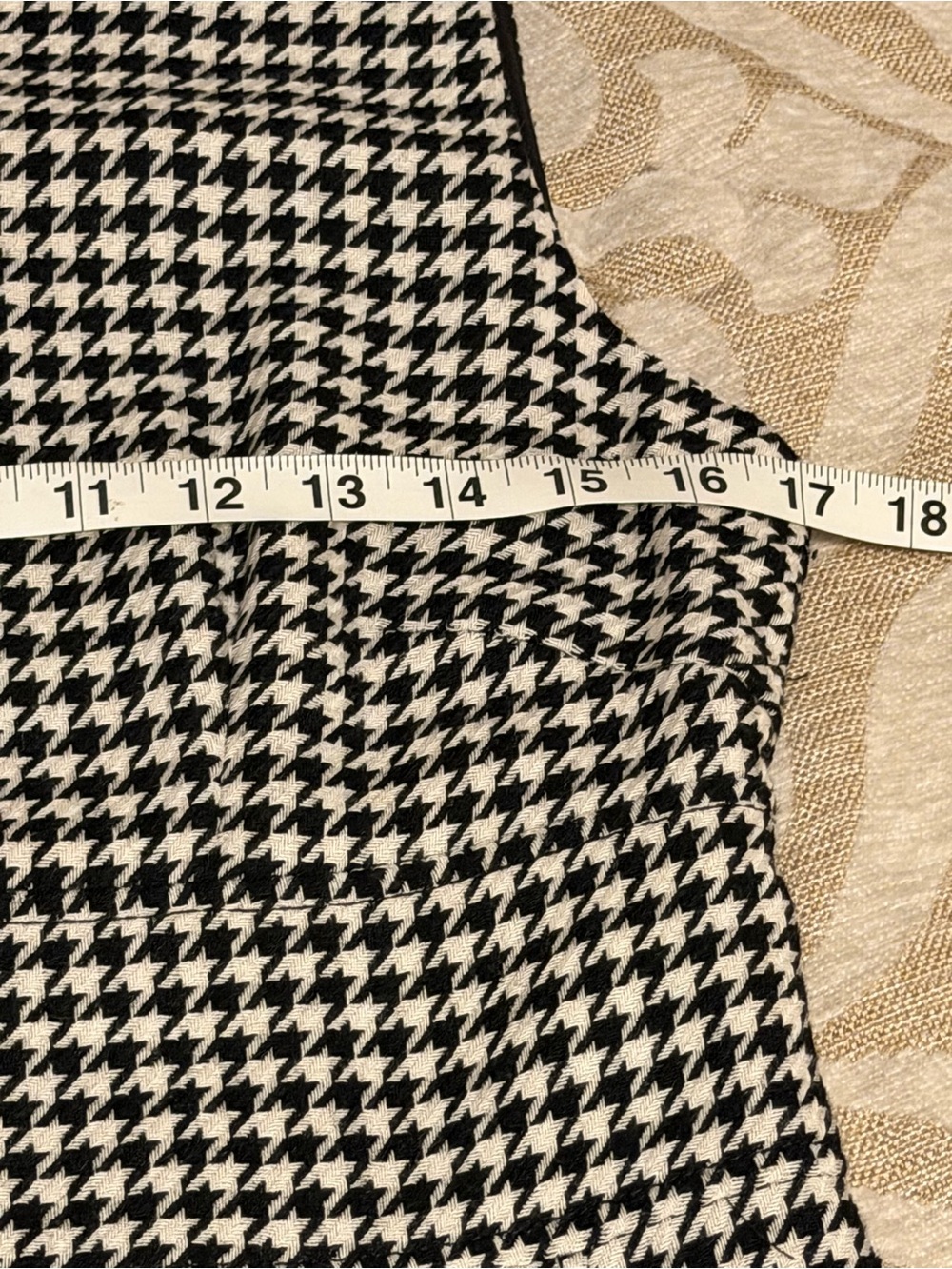 Talbots Black and White Houndstooth Midi Sheath Dress - Picture 8 of 15